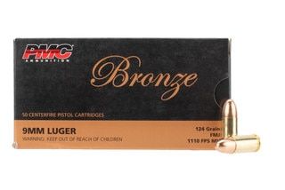 PMC Bronze 9mm Luger 124 gr FMJ